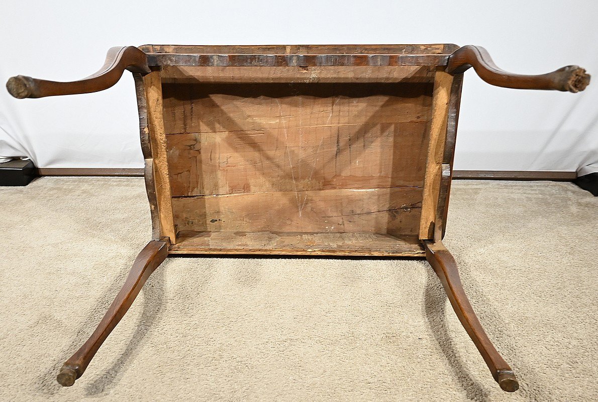Cabaret Table In Cherry And Oak, Louis XV - 18th Century-photo-8