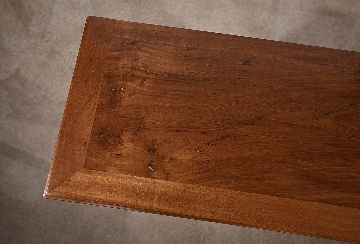 Petite Table Console En Acajou De Cuba, Style Louis XVI - 1ère Partie XIXe-photo-1