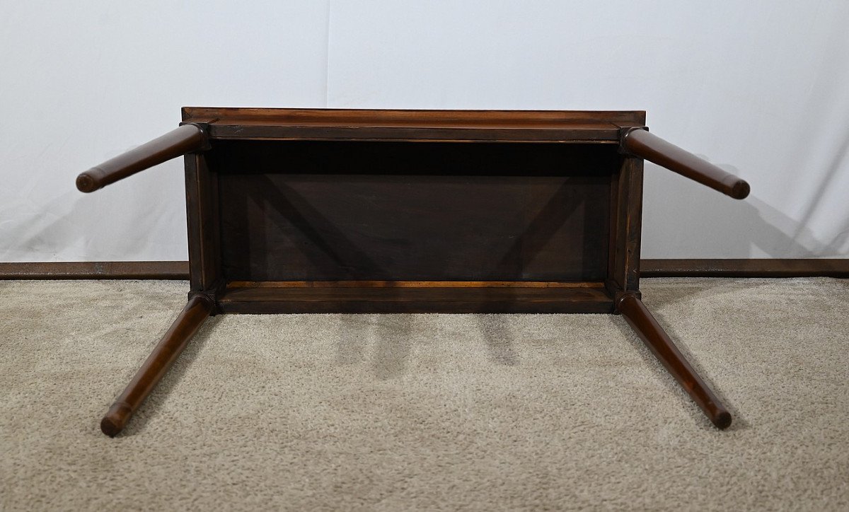 Petite Table Console En Acajou De Cuba, Style Louis XVI - 1ère Partie XIXe-photo-8