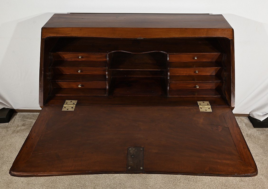 Small Cuban Mahogany Port Desk, Louis XV – 18th Century-photo-5