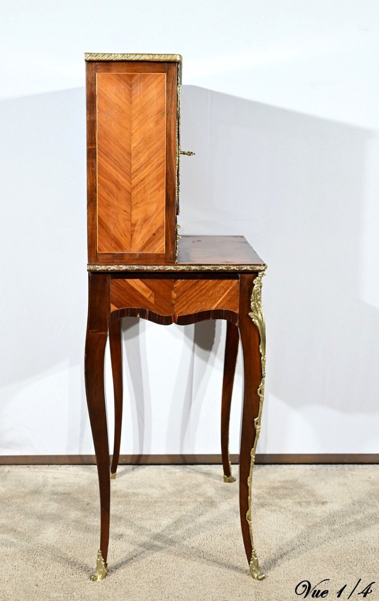 Little Happiness Of The Day In Rosewood, Louis XV Style – Mid-19th Century-photo-4