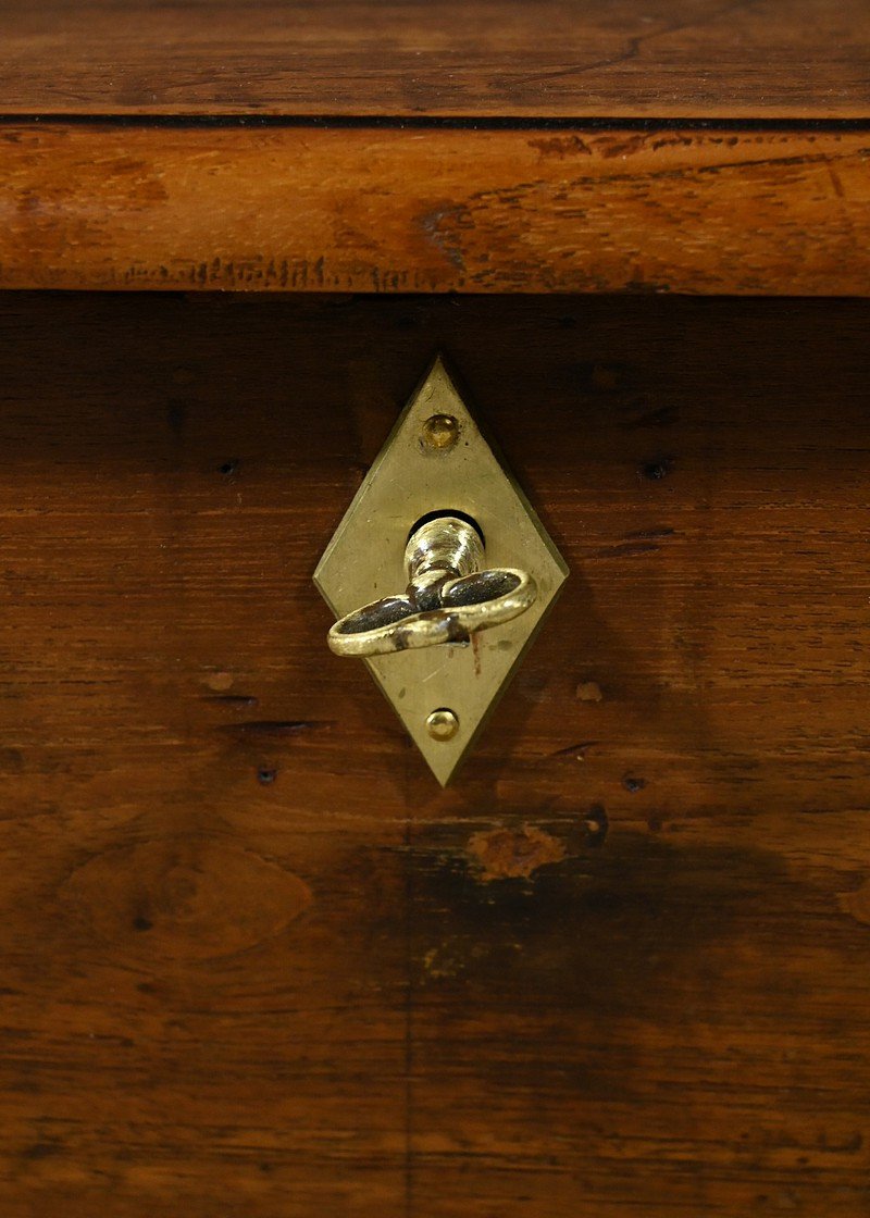 Coffre En Acacia, Art Nouveau – Fin XIXe-photo-3