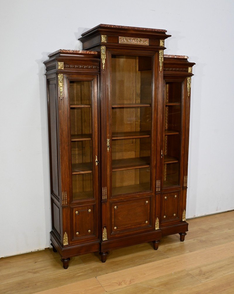 Small Mahogany Bookcase – 1920-photo-2