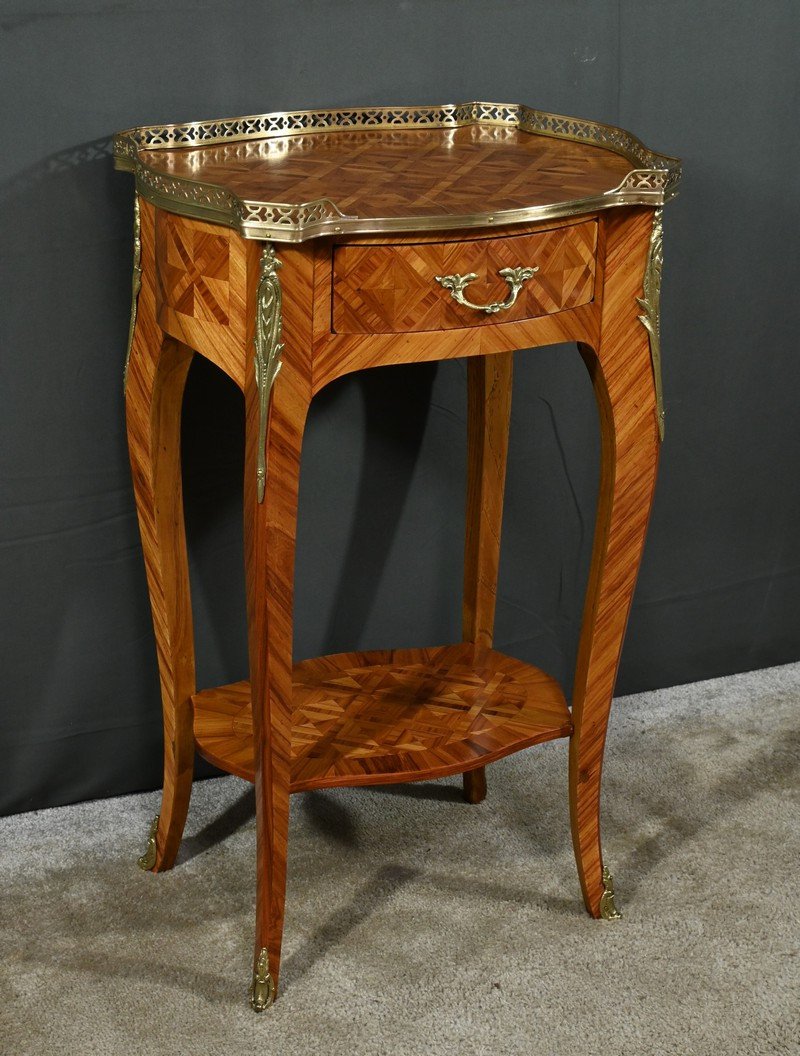 Small Rosewood Coffee Table – Mid 20th Century-photo-2