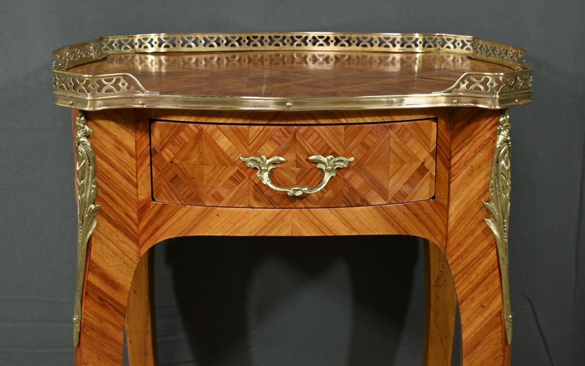 Small Rosewood Coffee Table – Mid 20th Century-photo-2