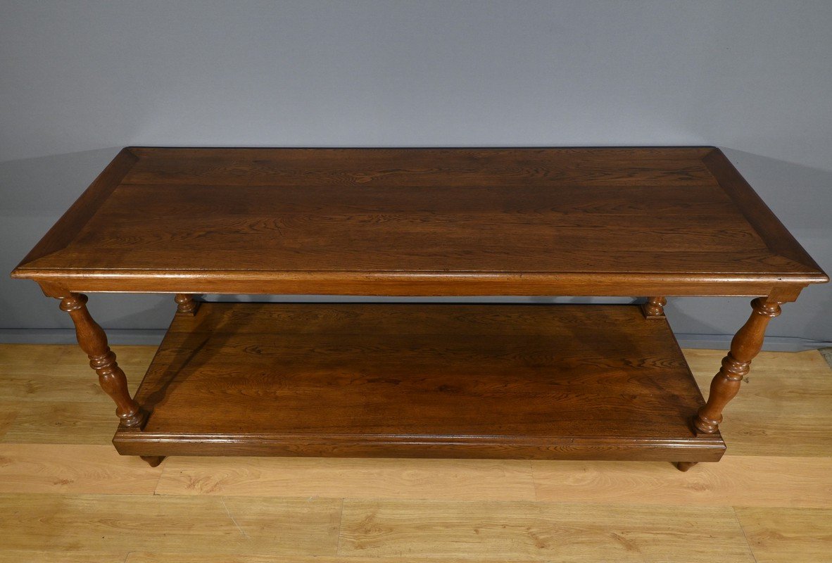 Table de Drapier en Chêne – 1920-photo-4
