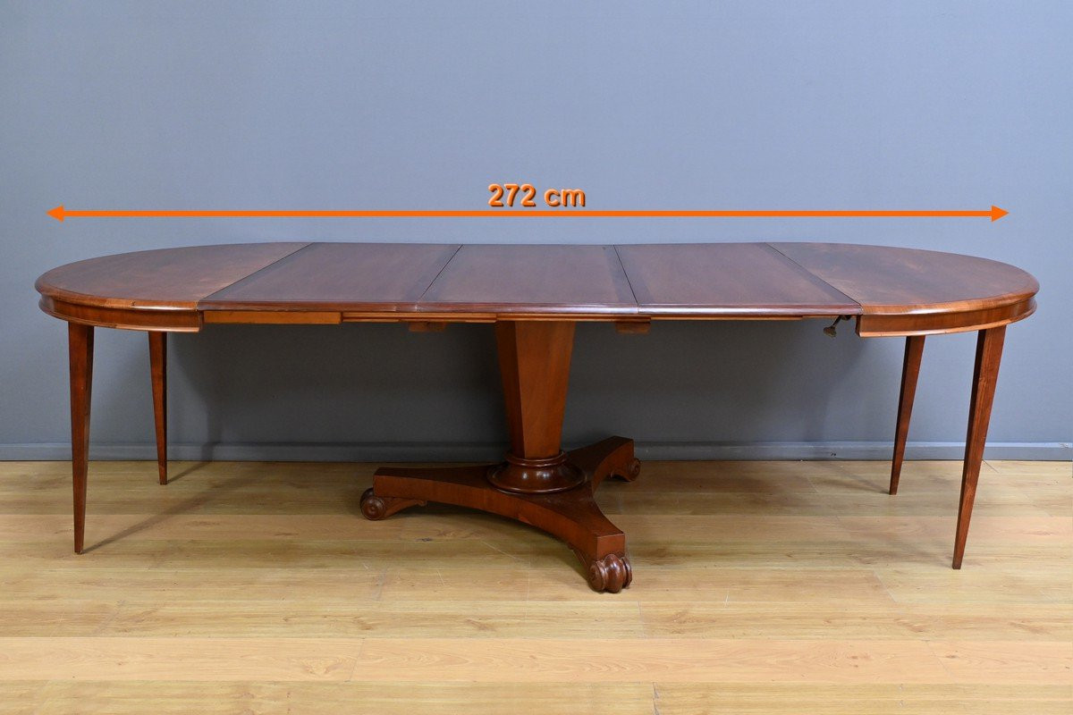 Table à Allonges En Acajou, époque Victorienne, Angleterre – 2ème Partie XIXe-photo-7