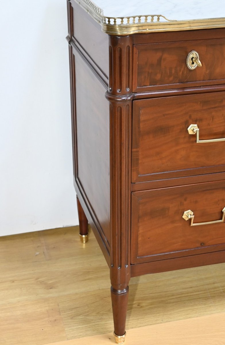 Cuban Mahogany Chest Of Drawers, Louis XVI Period – Part 2, 18th Century-photo-5