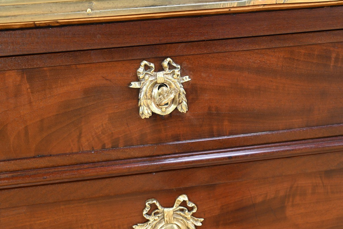 Cuban Mahogany Chest Of Drawers, Louis XVI Period – Part 2, 18th Century-photo-7