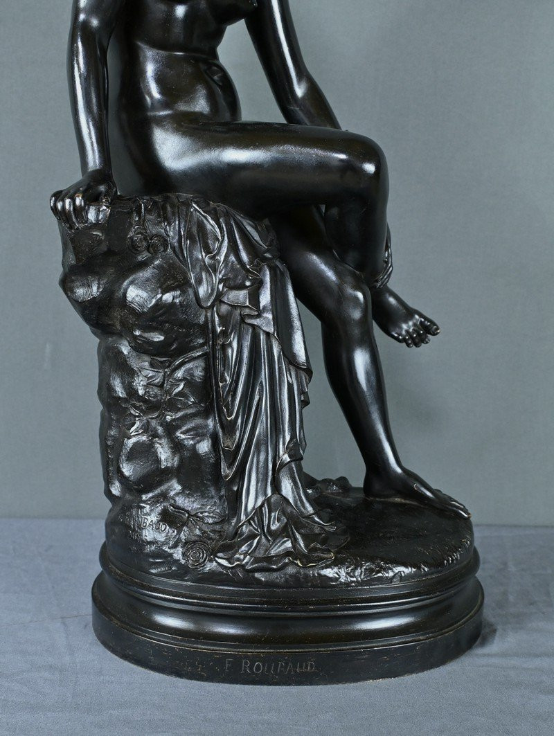 Bronze « Eurydice » de F. Roubaud – Milieu XIXe-photo-1