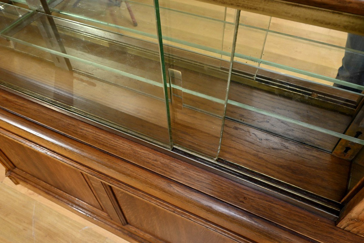 Comptoir d'Apothicaire en Chêne – 1920-photo-3