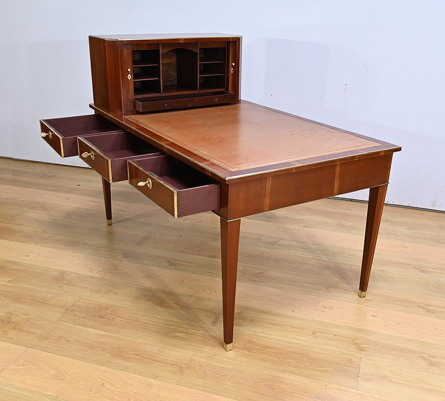 Bureau à Cartonnier en Acajou, époque Directoire - Début XIXe-photo-2