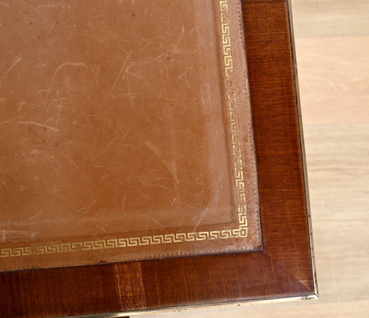 Bureau à Cartonnier en Acajou, époque Directoire - Début XIXe-photo-4