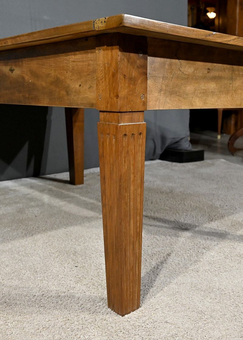 Table Basse en Noyer, goût Louis XVI - XIXe-photo-2
