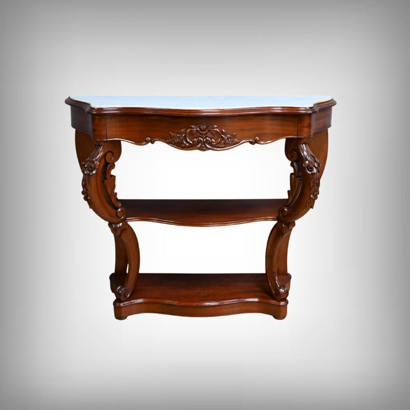 Console en Acajou, époque Napoléon III – 2ème Partie XIXe