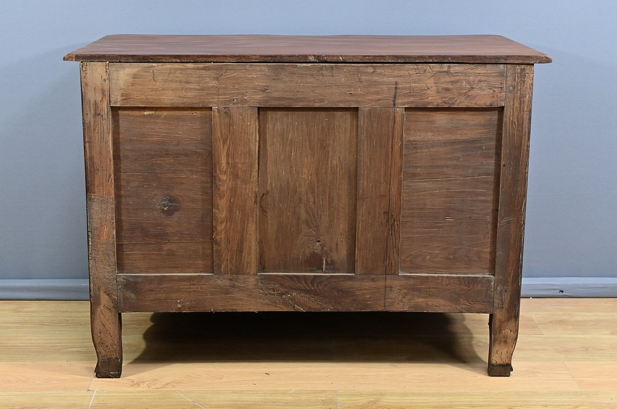 Nantes Arbalète Commode In Cuban Mahogany, Louis XV Period – 18th Century-photo-8