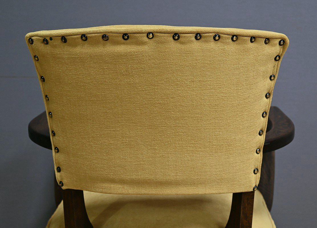 Suite de 4 Fauteuils Bridge, Art Déco, goût J.Leleu – 1940-photo-7