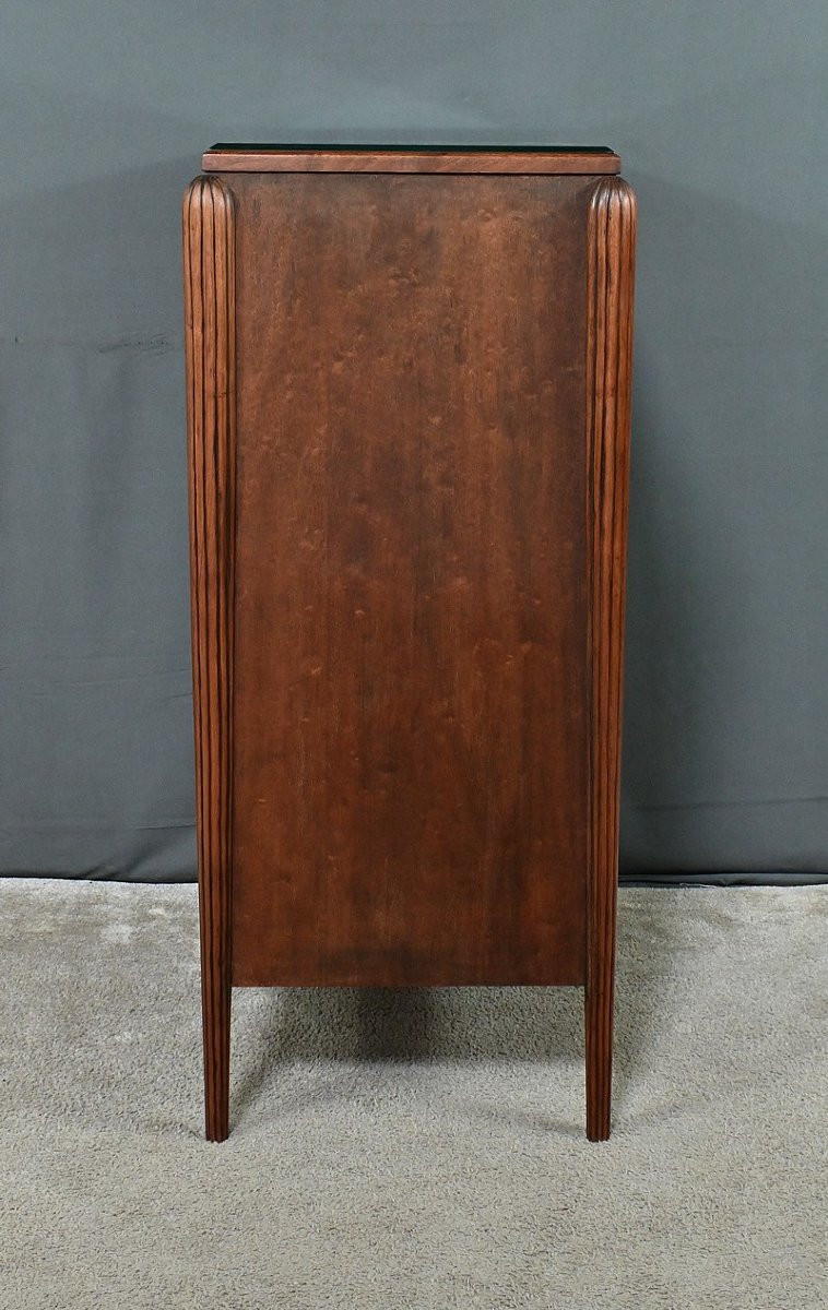 Cabinet en Acajou et Palissandre, Art Déco, goût J.Leleu – 1930-photo-5
