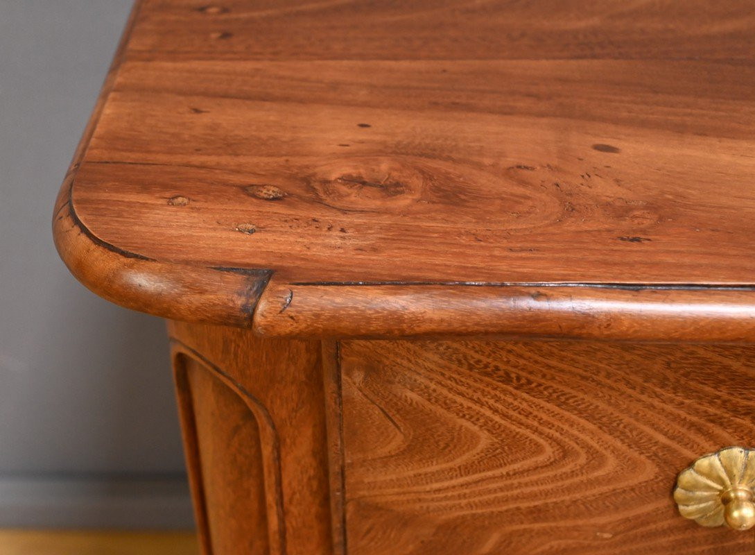 Commode de Port en Acacia, époque Louis XV – 2e Partie XVIIIe-photo-1