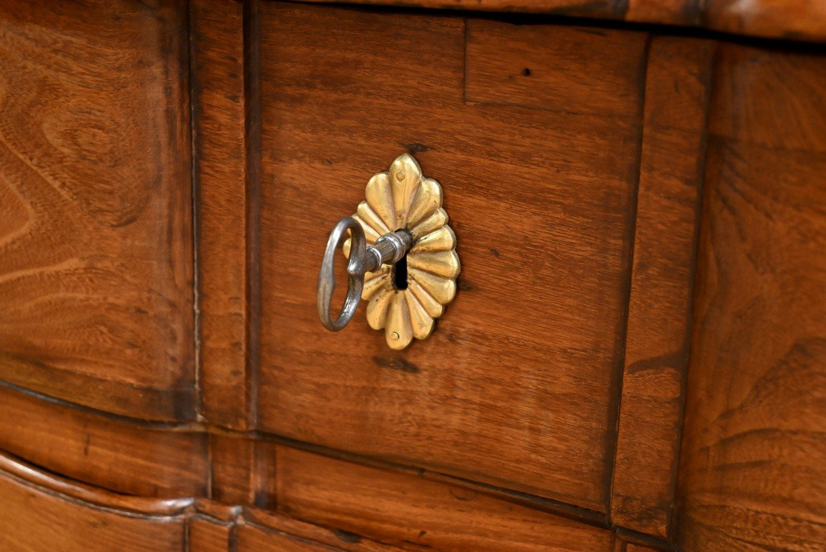 Commode de Port en Acacia, époque Louis XV – 2e Partie XVIIIe-photo-3