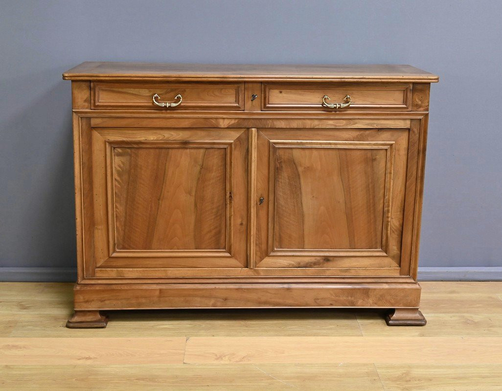 Buffet en Noyer massif, style Louis-Philippe – 1900-photo-2