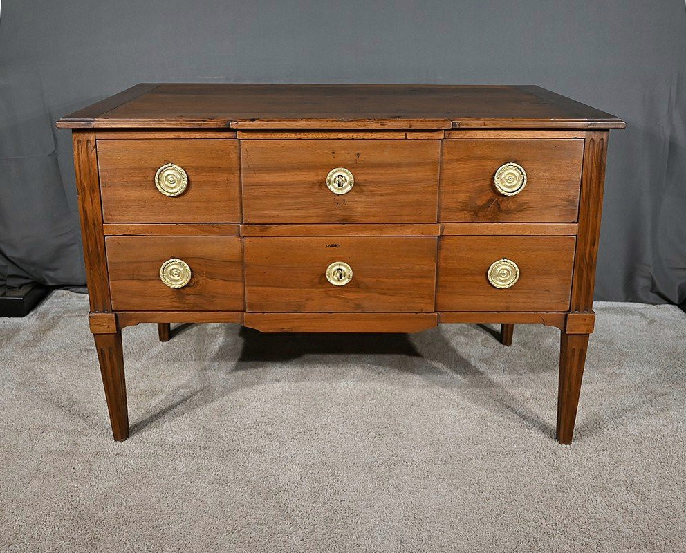 Walnut Chest Of Drawers, Louis XVI Period – Late 18th Century-photo-2