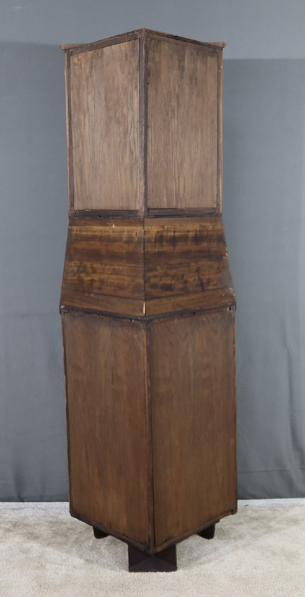 Walnut Corner Cabinet, Art Deco - 1930-photo-6