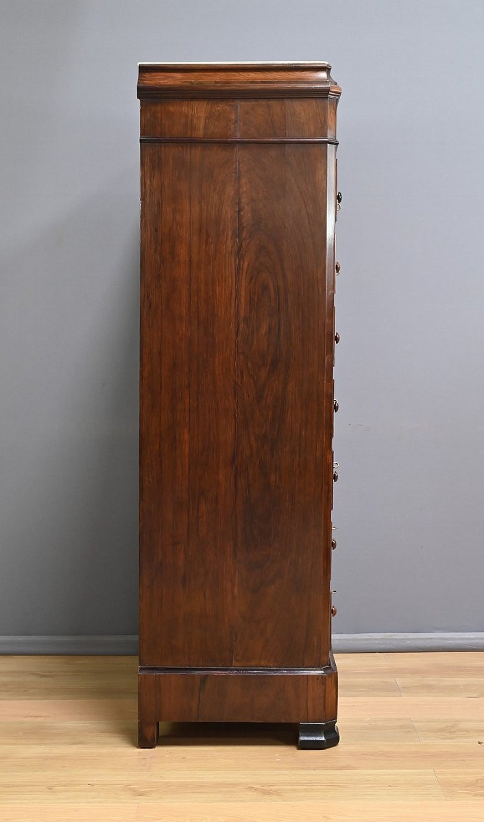 Secrétaire Semainier en Palissandre – Fin XIXe-photo-5