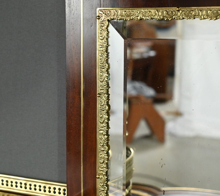 Small Mahogany Lady's Desk, Napoleon III Period – Part 2 Of The 19th Century-photo-2