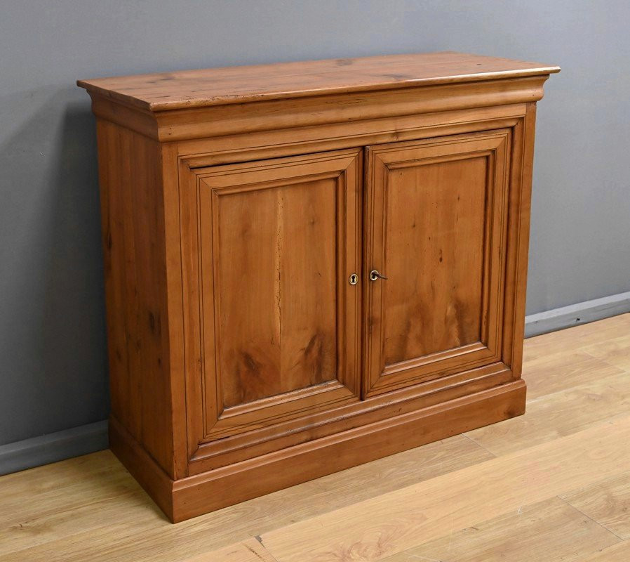 Small Cherrywood Buffet, Louis-philippe Period – 1st Half Of The 19th Century-photo-3