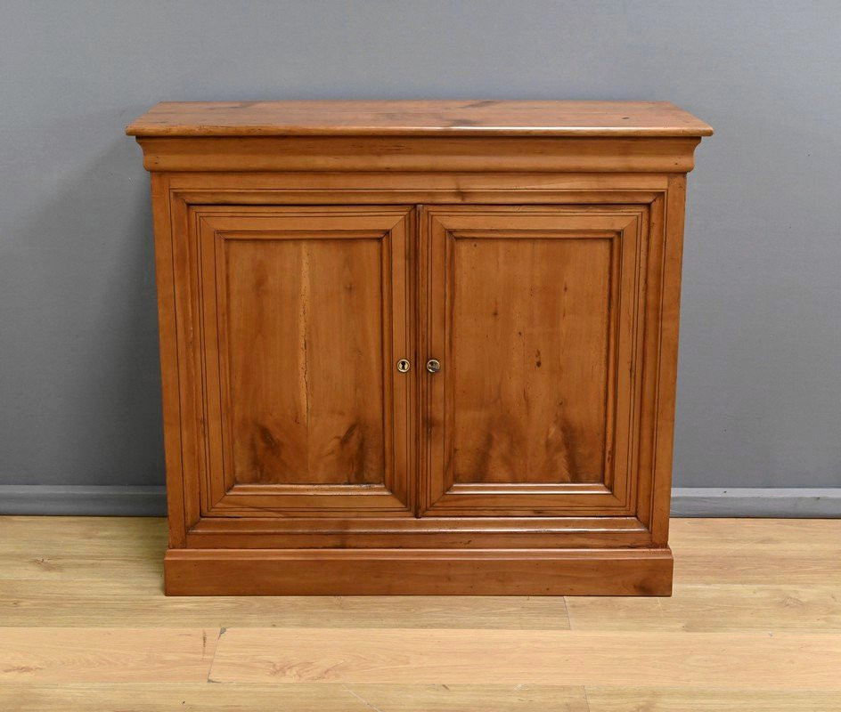 Small Cherrywood Buffet, Louis-philippe Period – 1st Half Of The 19th Century-photo-3