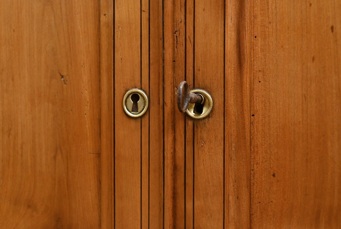 Small Cherrywood Buffet, Louis-philippe Period – 1st Half Of The 19th Century-photo-7