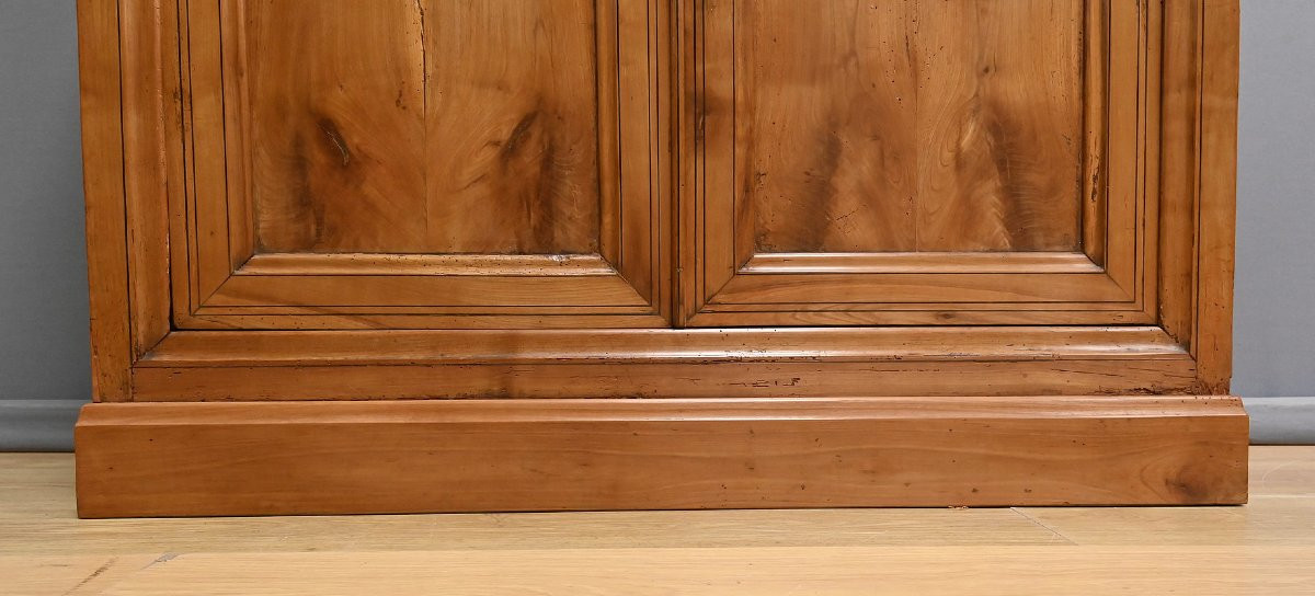 Small Cherrywood Buffet, Louis-philippe Period – 1st Half Of The 19th Century-photo-8