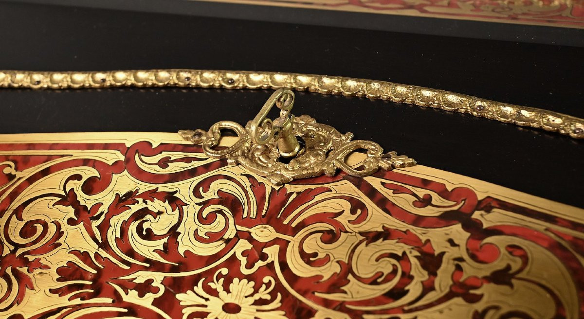Bureau de Dame en Marqueterie « Boulle », Napoléon III – Milieu XIXe-photo-4