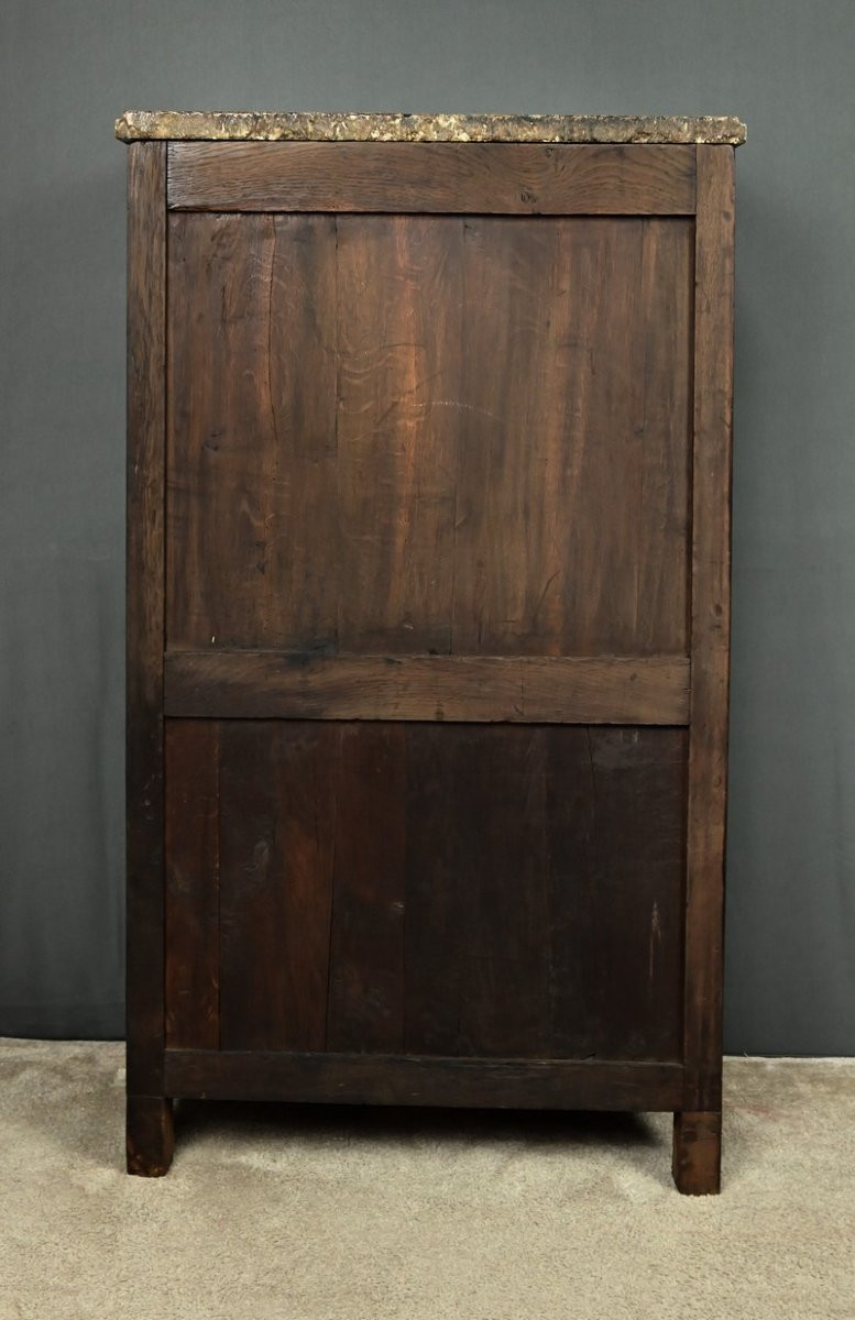 Semainier en placage d’Acajou, époque Louis XVI – Fin XVIIIe-photo-7