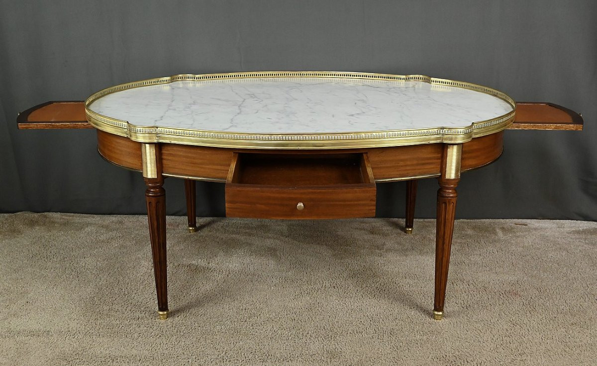 Mahogany Coffee Table, Louis XVI Style – Early 20th Century-photo-1