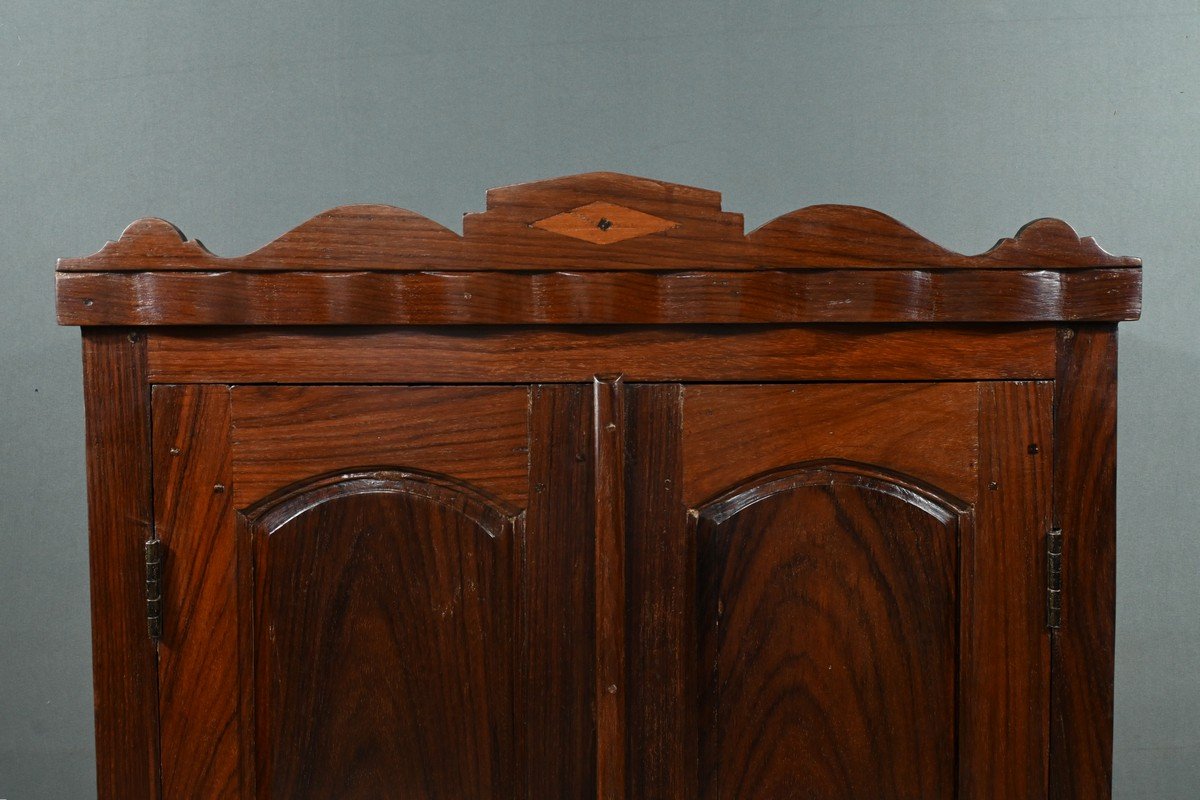 Pondicherry Spice Cabinet, In Teak And Rosewood – 1900-photo-1