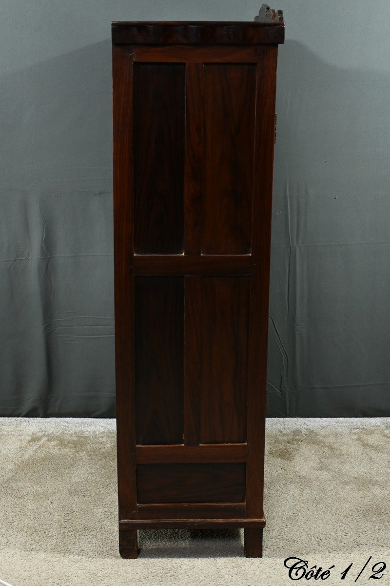 Pondicherry Spice Cabinet, In Teak And Rosewood – 1900-photo-6