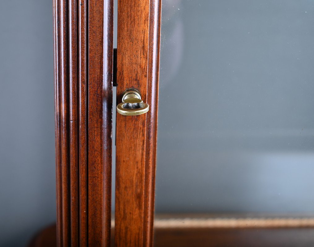 Mahogany Display Case, Art Nouveau – 1900-photo-5