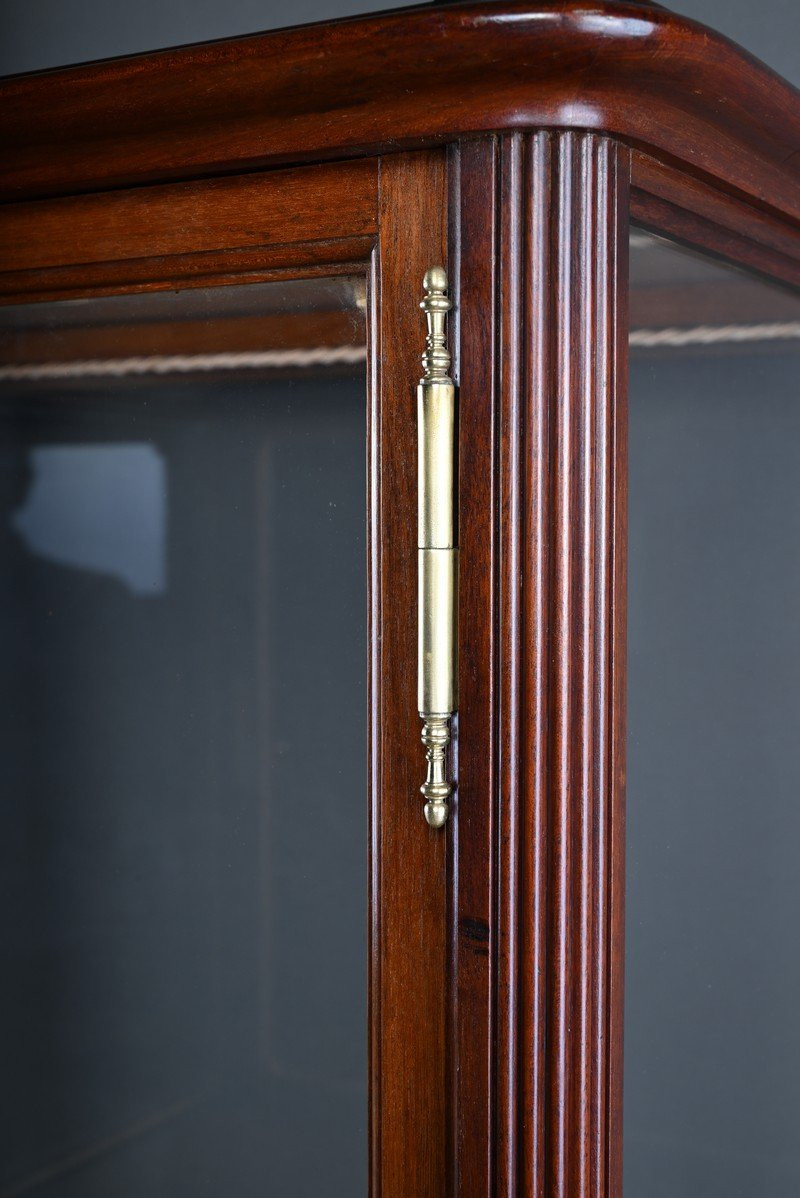 Mahogany Display Case, Art Nouveau – 1900-photo-6