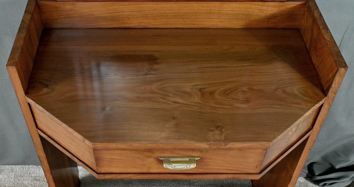 Walnut Dressing Table, Art Deco Style – 1940-photo-4