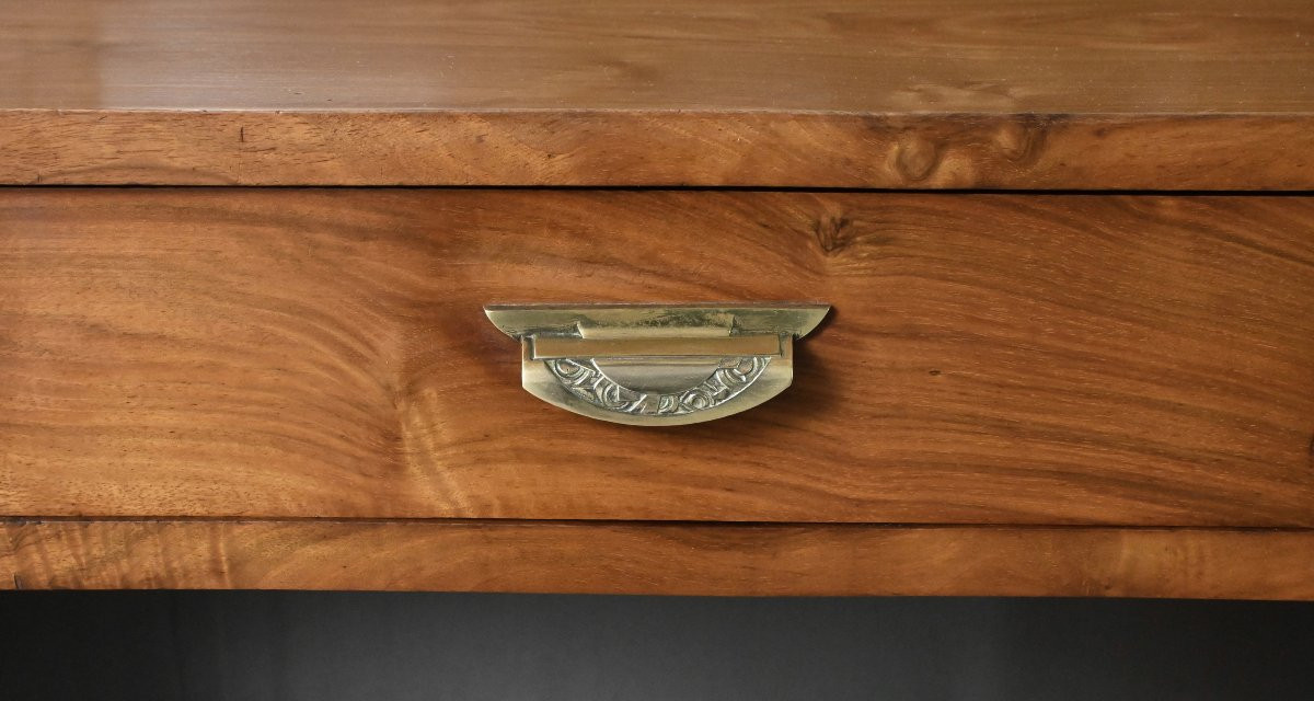Walnut Dressing Table, Art Deco Style – 1940-photo-2
