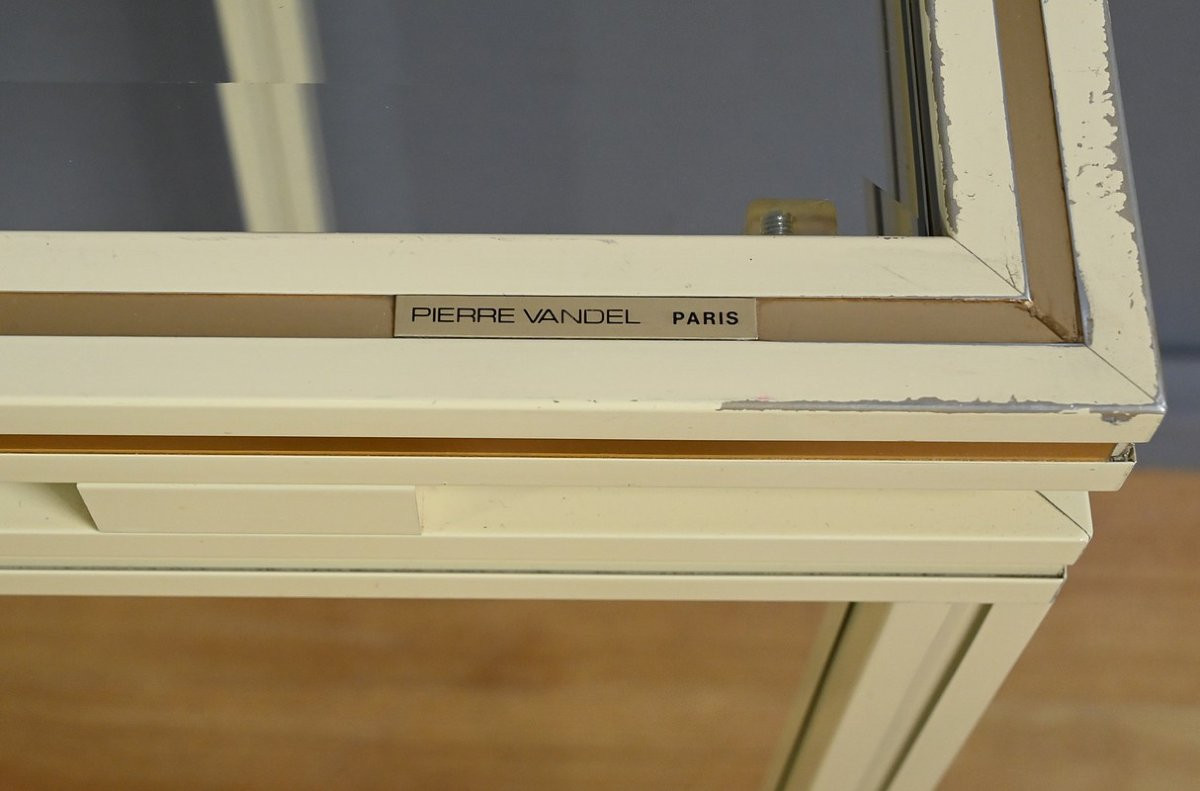 Ensemble Miroir & Console, signés Pierre Vandel – 1970-photo-5