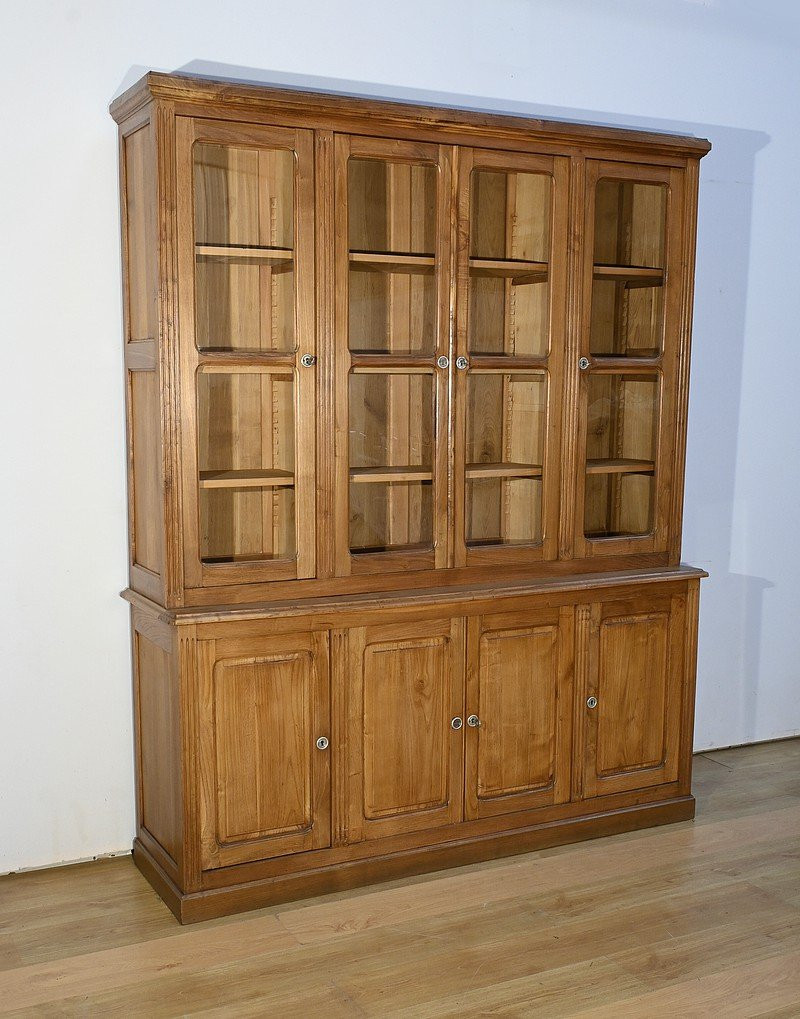 Grande Bibliothèque de Communauté en Châtaignier massif – 1940-photo-2