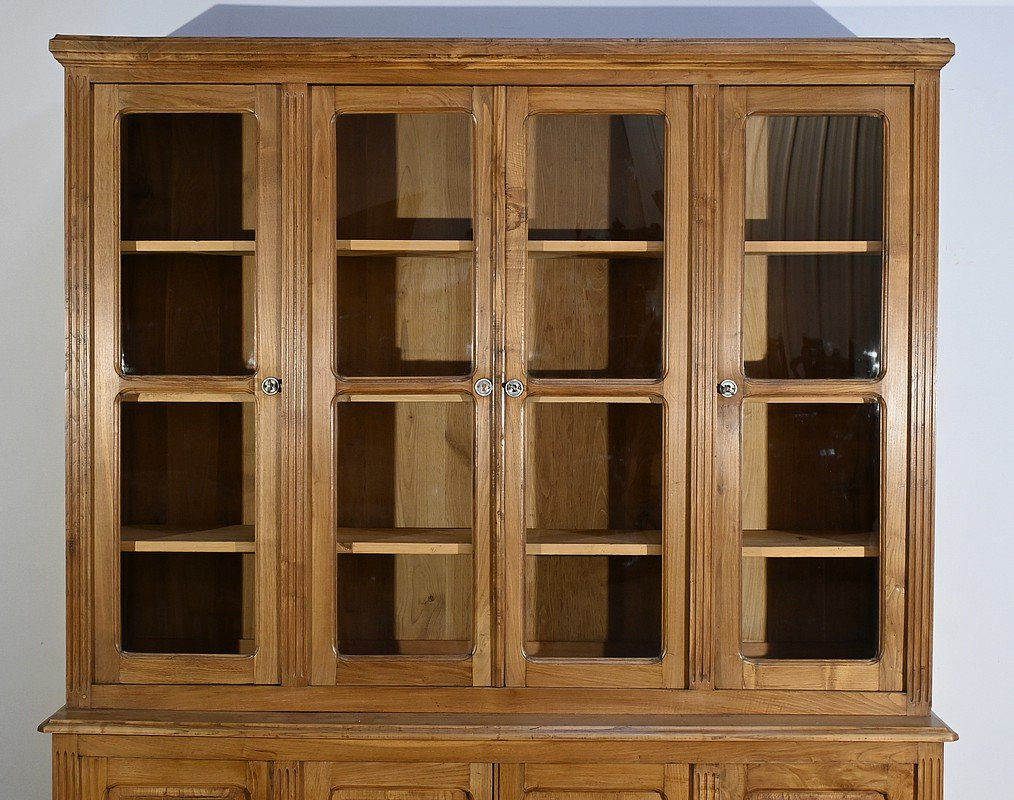 Grande Bibliothèque de Communauté en Châtaignier massif – 1940-photo-1