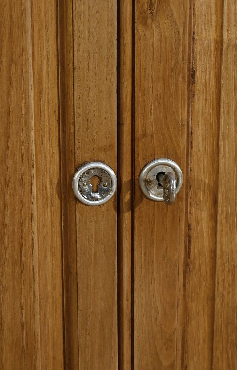 Grande Bibliothèque de Communauté en Châtaignier massif – 1940-photo-4