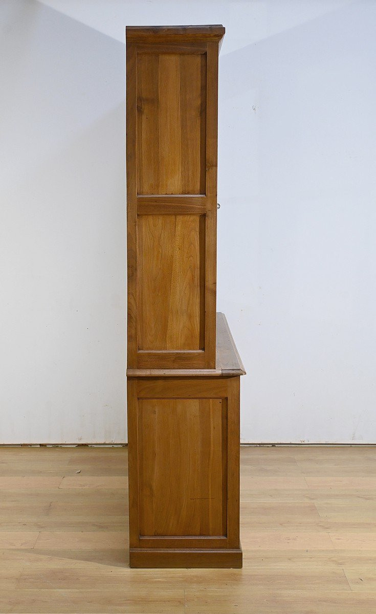 Grande Bibliothèque de Communauté en Châtaignier massif – 1940-photo-8