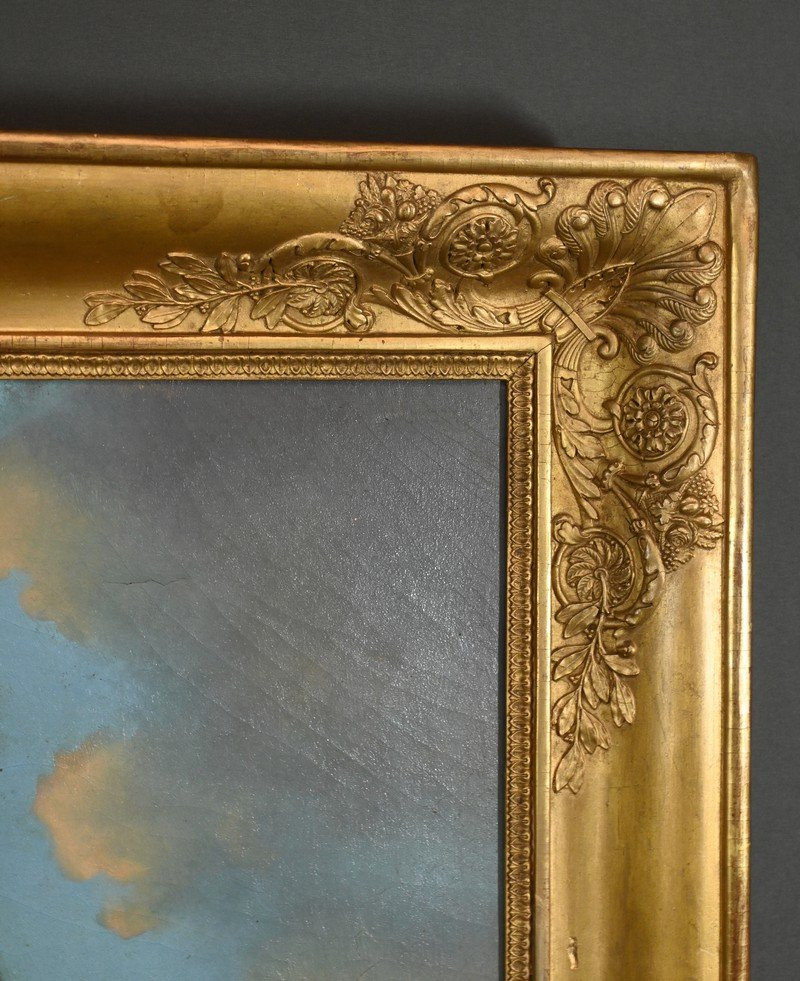 Oil On Canvas "the Tinsmith", Signed Fortière Delavau, 1817 – Early 19th Century-photo-8