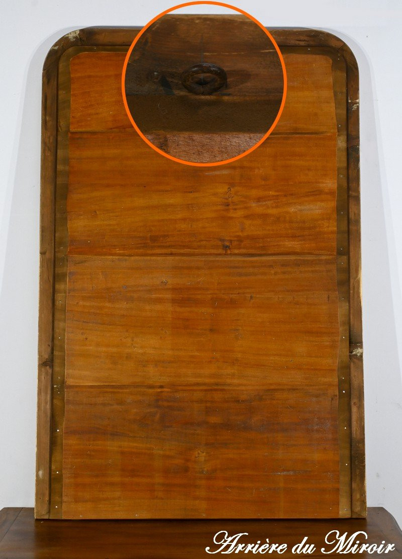 Miroir Doré à la Feuille, époque Louis Philippe - 1ère partie XIXe-photo-8