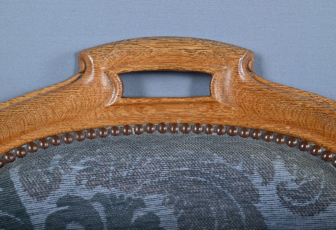 Paire de Chaises en Chêne, style Louis-Philippe – Milieu XXe-photo-4